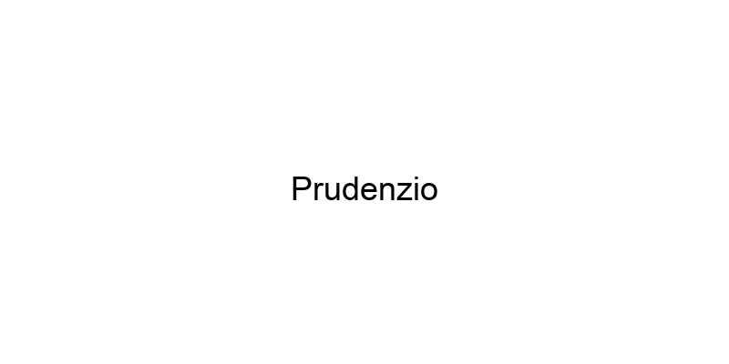 Numele PRUDENZIO: semnificație, origine, trăsături și personalitate